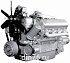 Двигатель ЯМЗ-238АК-осн.без КПП, со сц. (235 л.с.) (ЯМЗ)