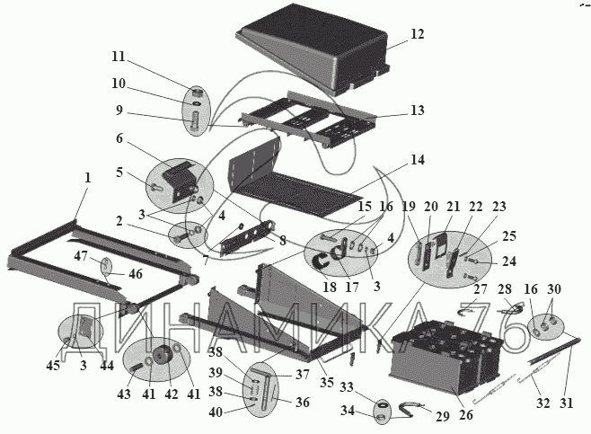 Маз 104 схема