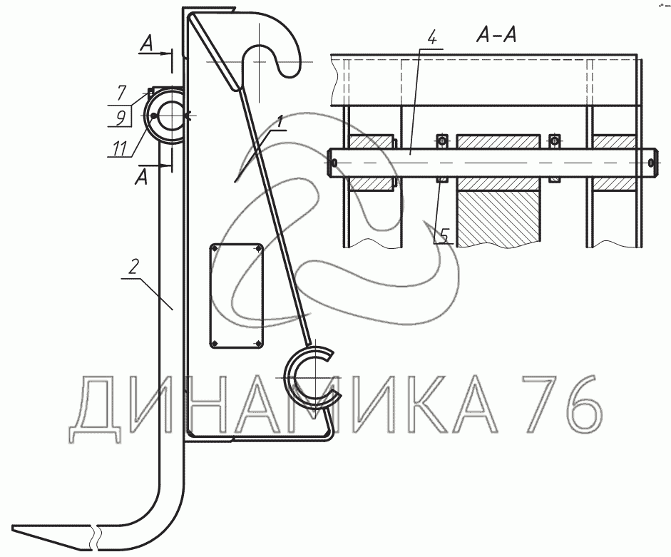 Амкодор 211 чертеж