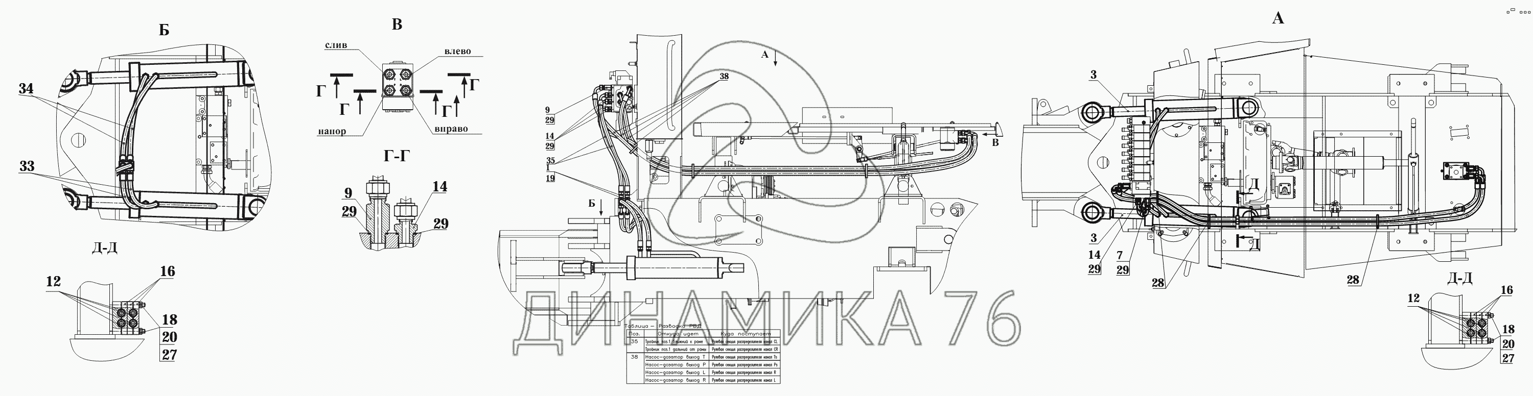 Амкодор рулевое управление