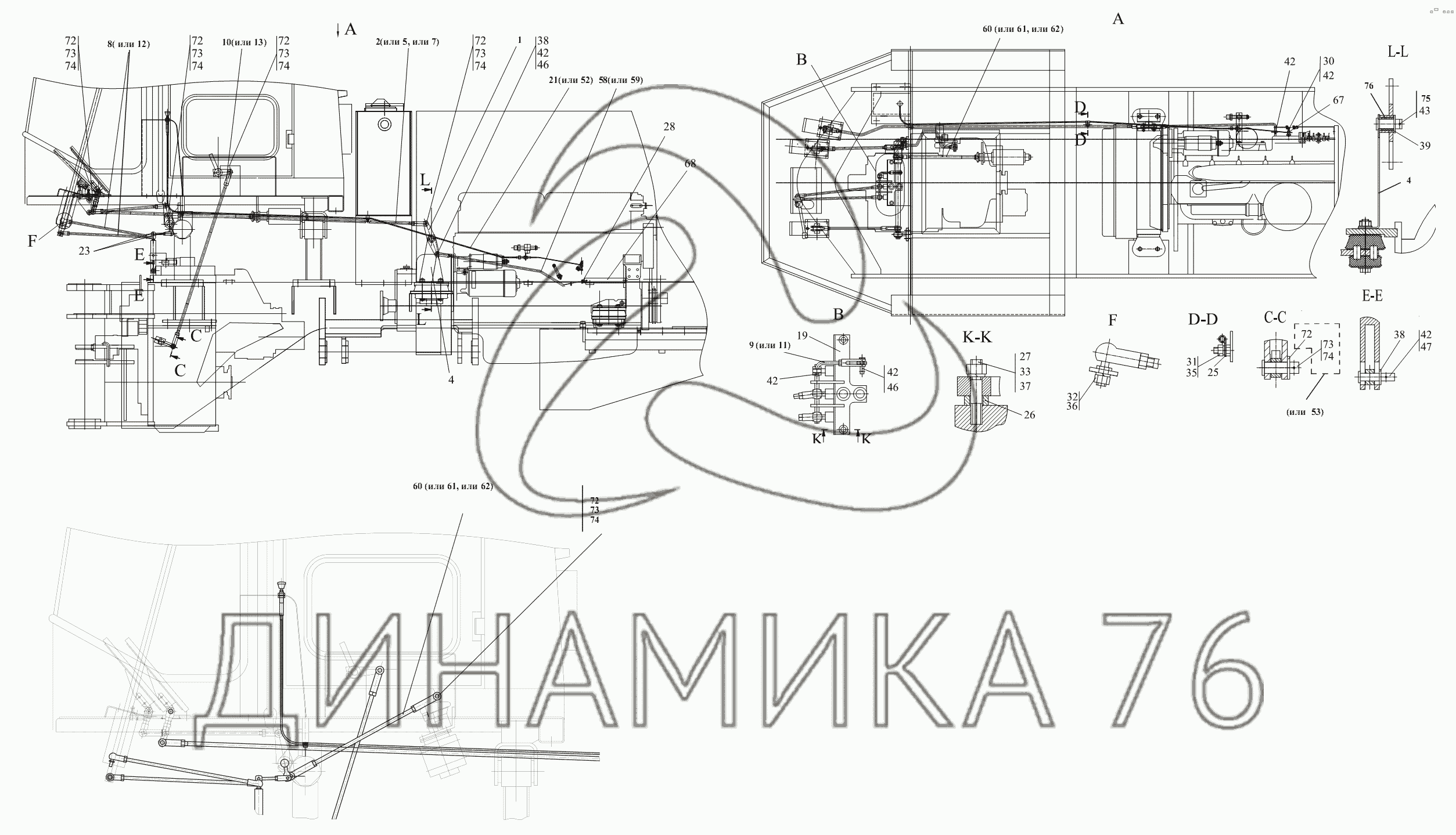 Электрическая схема амкодор 342 в