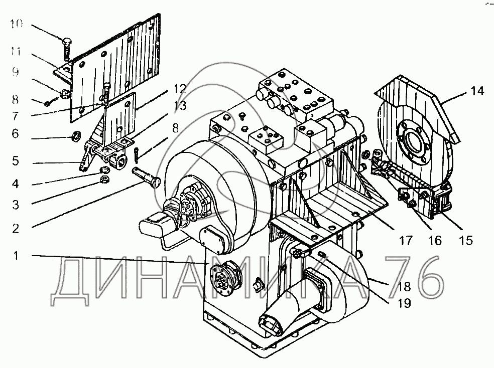 Фронтальный погрузчик Амкодор 333 (ТО-18Б.3)