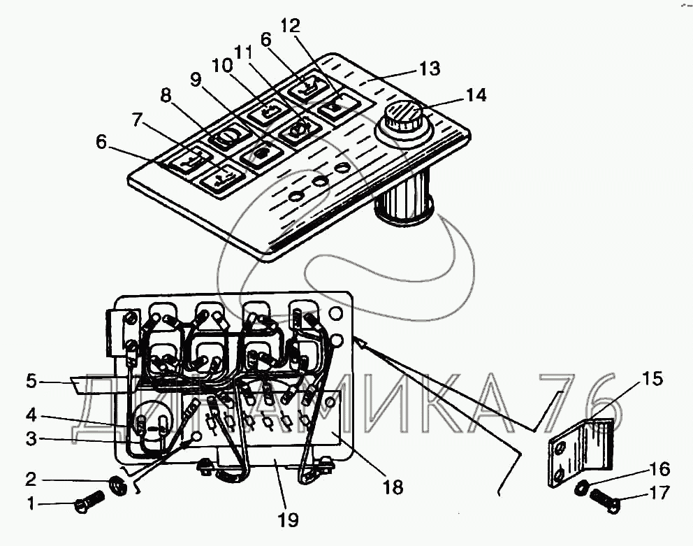 Купить Электросистема на Амкодор 327 (ТО-18Д) ООО "СКАТ" лидер регионального р