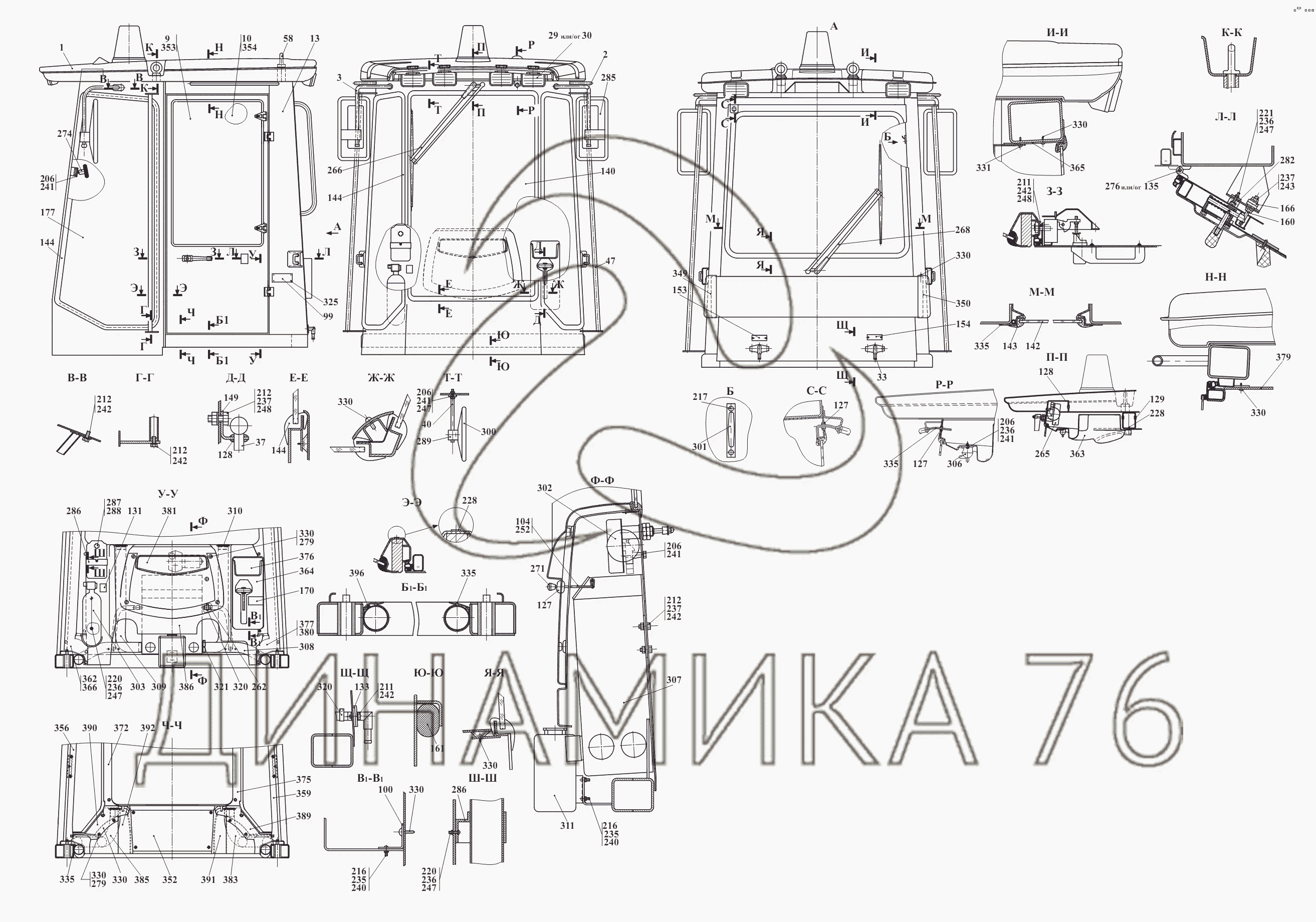 Электрическая схема амкодор 342с4