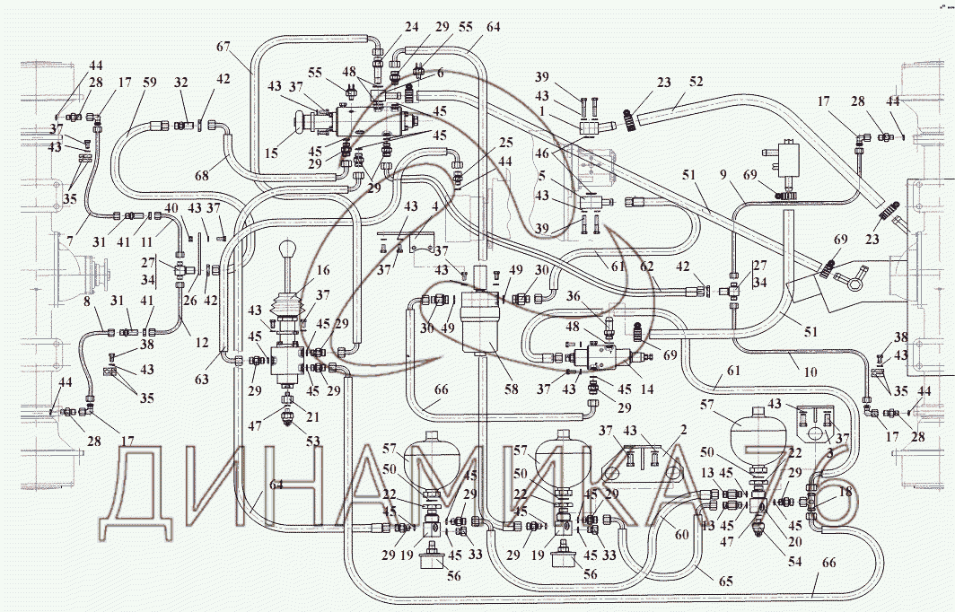 Электрическая схема амкодор 342с4