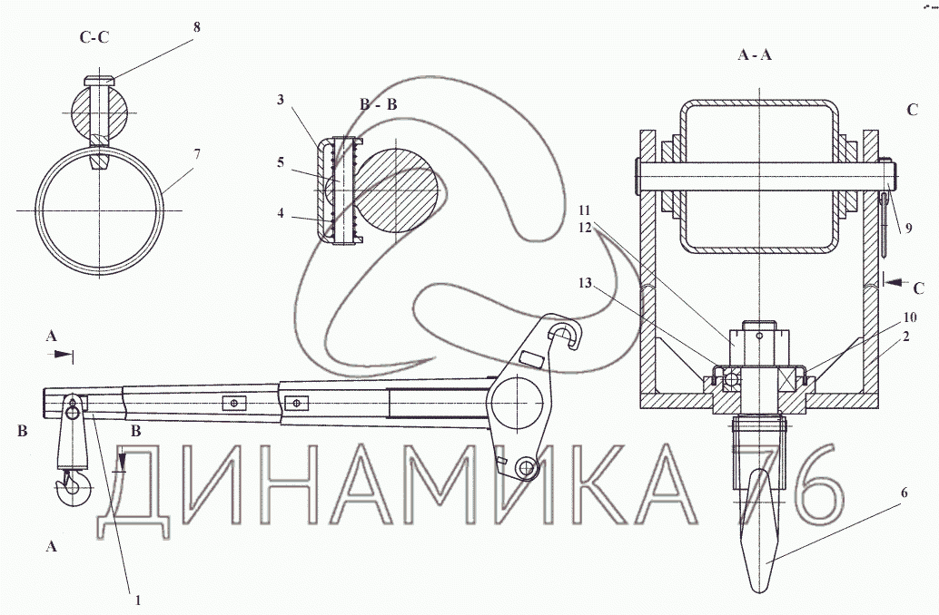 Амкодор рулевое управление