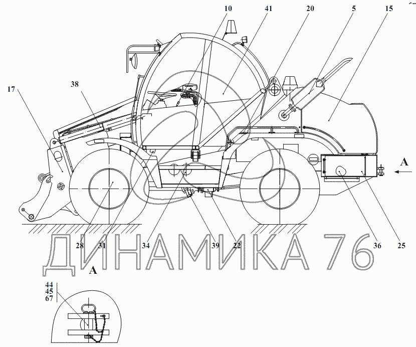 Схема амкодор 527