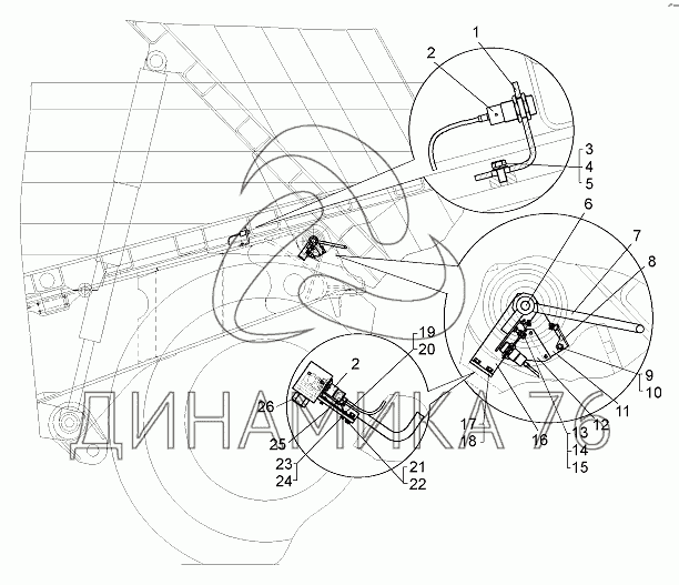 Схема электрооборудования белаз 75131