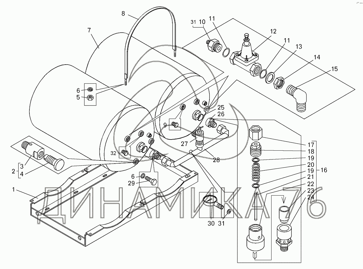 Схема электрооборудования белаз 75131