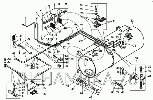 Электрическая схема белаз 7540