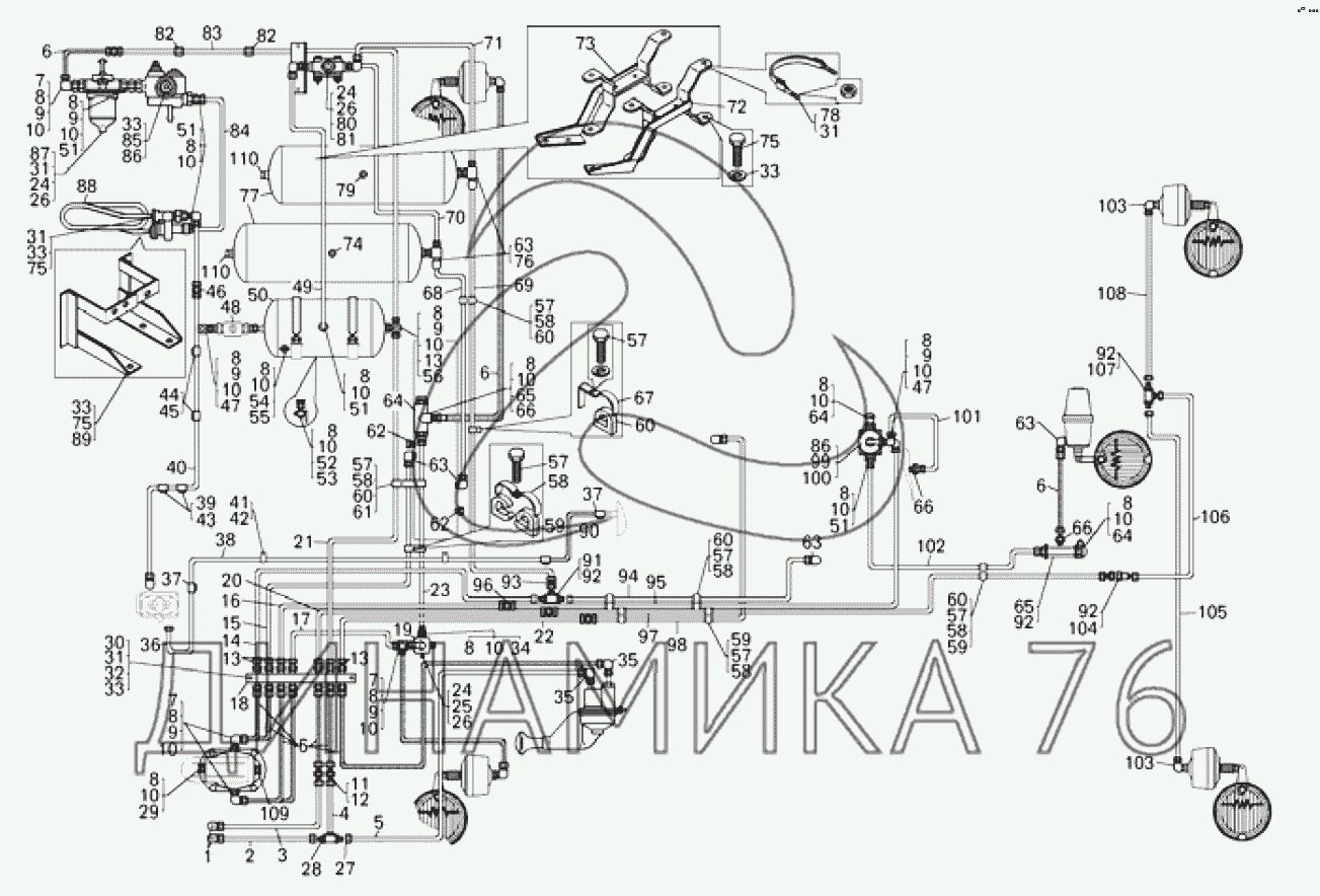 Электрическая схема белаз 7540