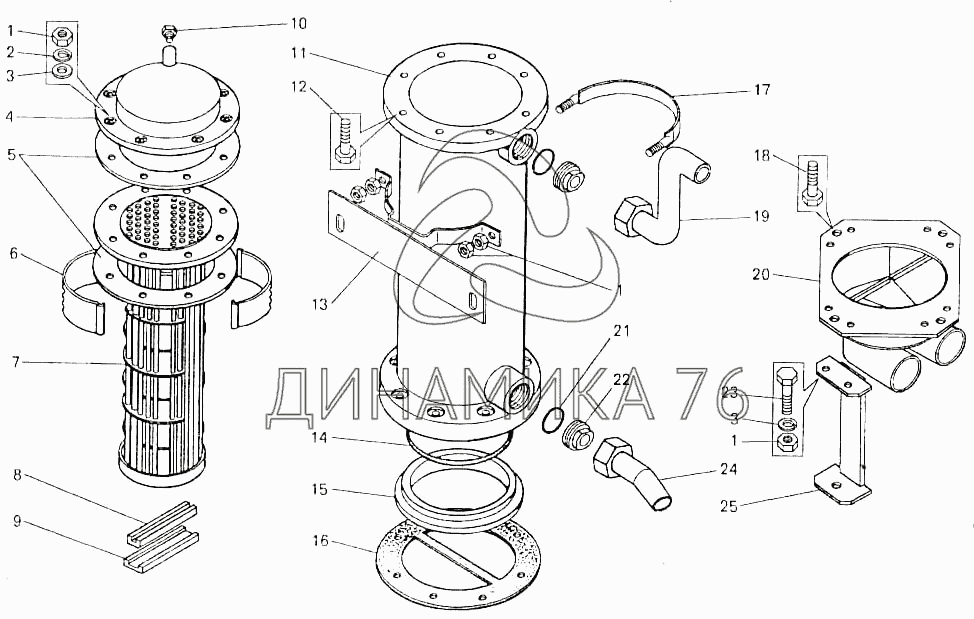 RU174723U1 - Система охлаждения двигателя внутреннего сгорания тепловоза - Google Patents