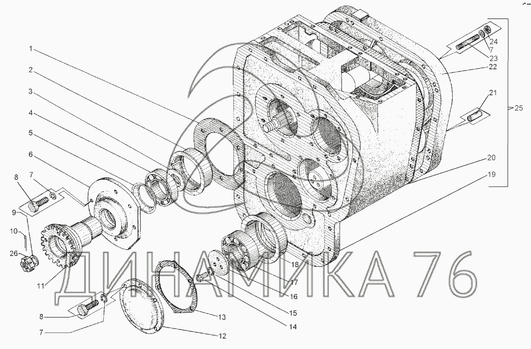 Кпп дз 98 схема