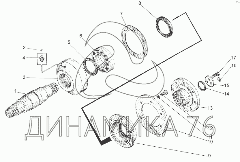 Кпп дз98 схема сборки