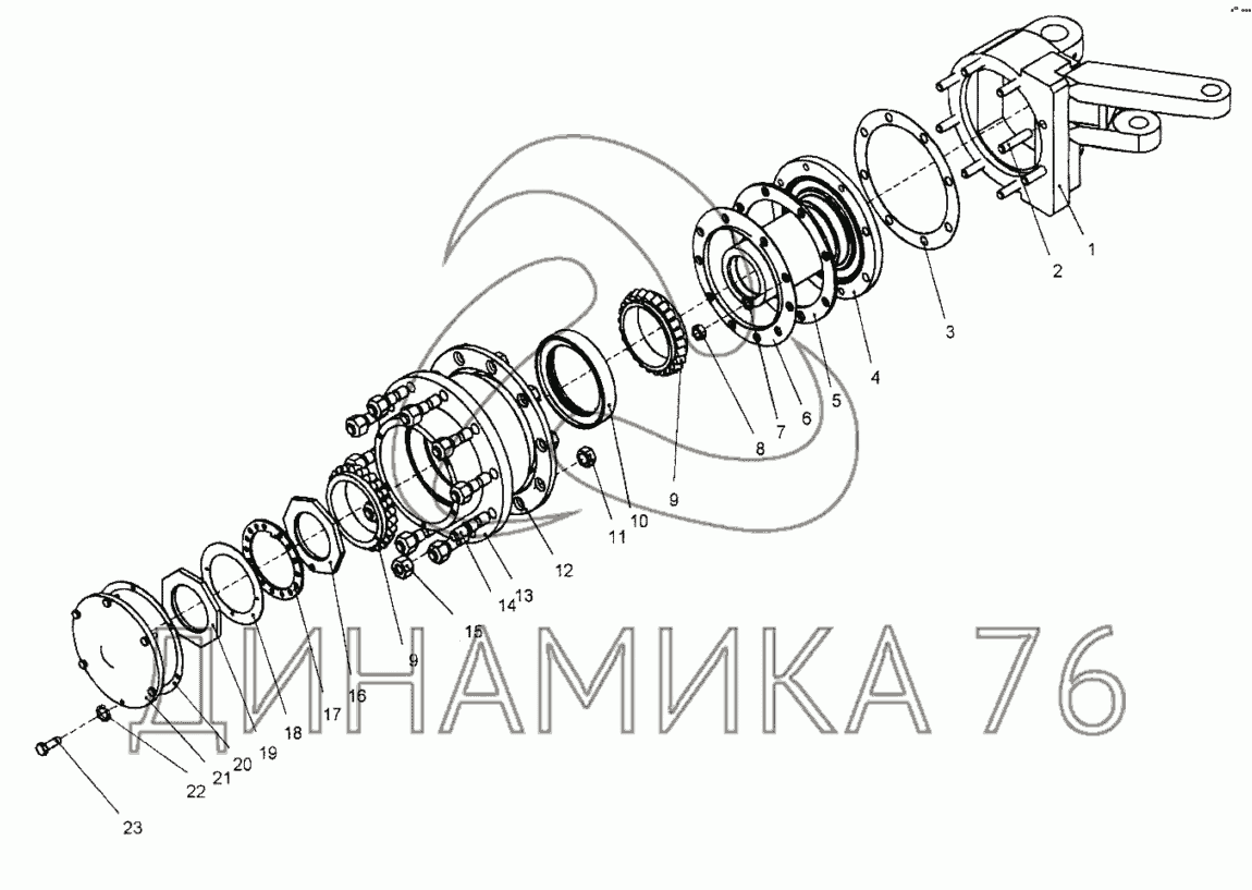 Ступица бпв схема