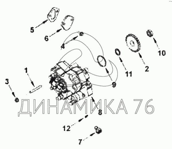 Топливная система камминз 6isbe схема