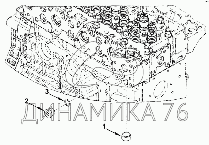 Двигатель камминз 6isbe схема