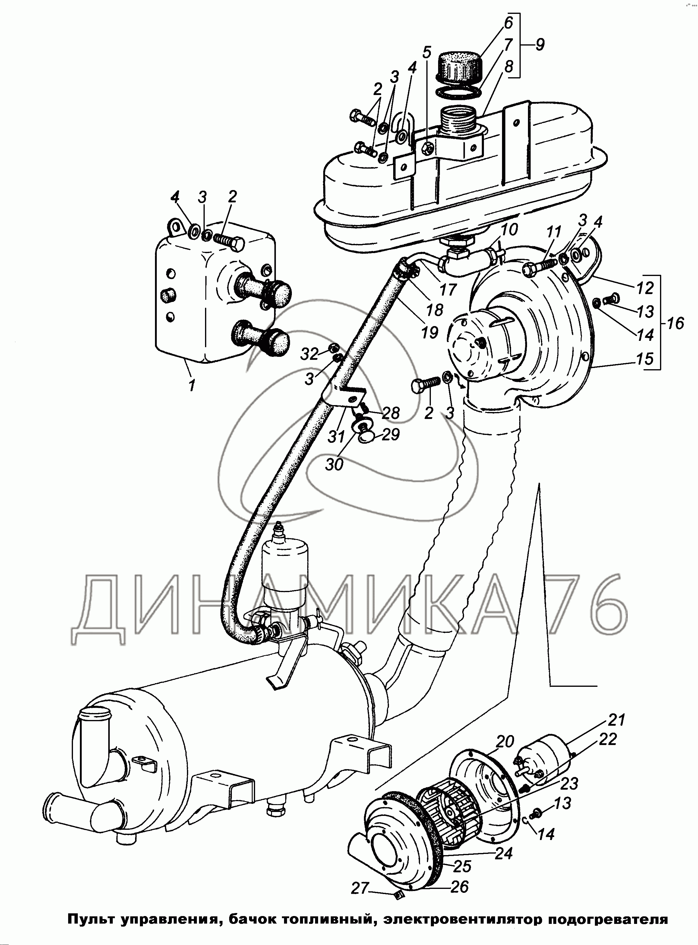 Электровентилятор газель 3302