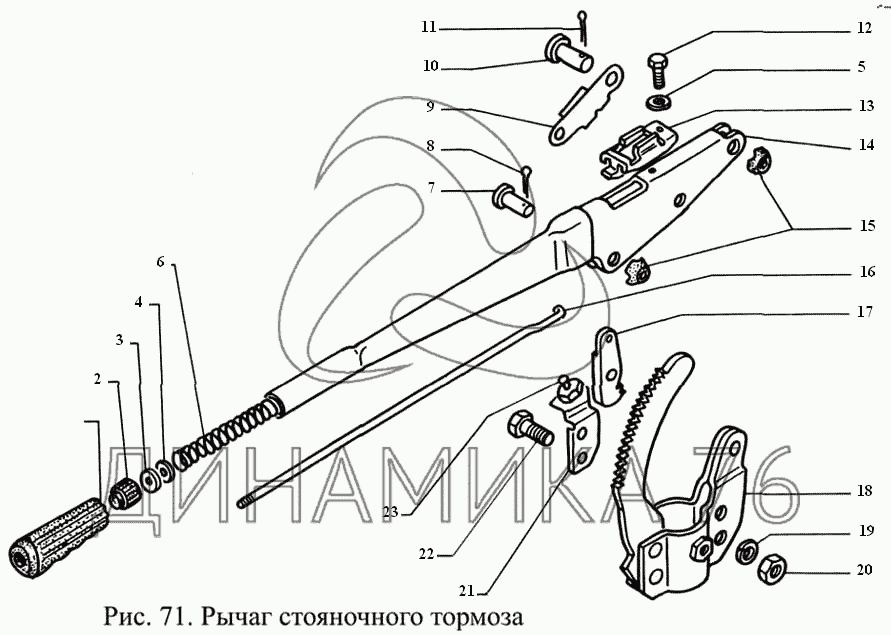 Газ 3110 схема тормозов