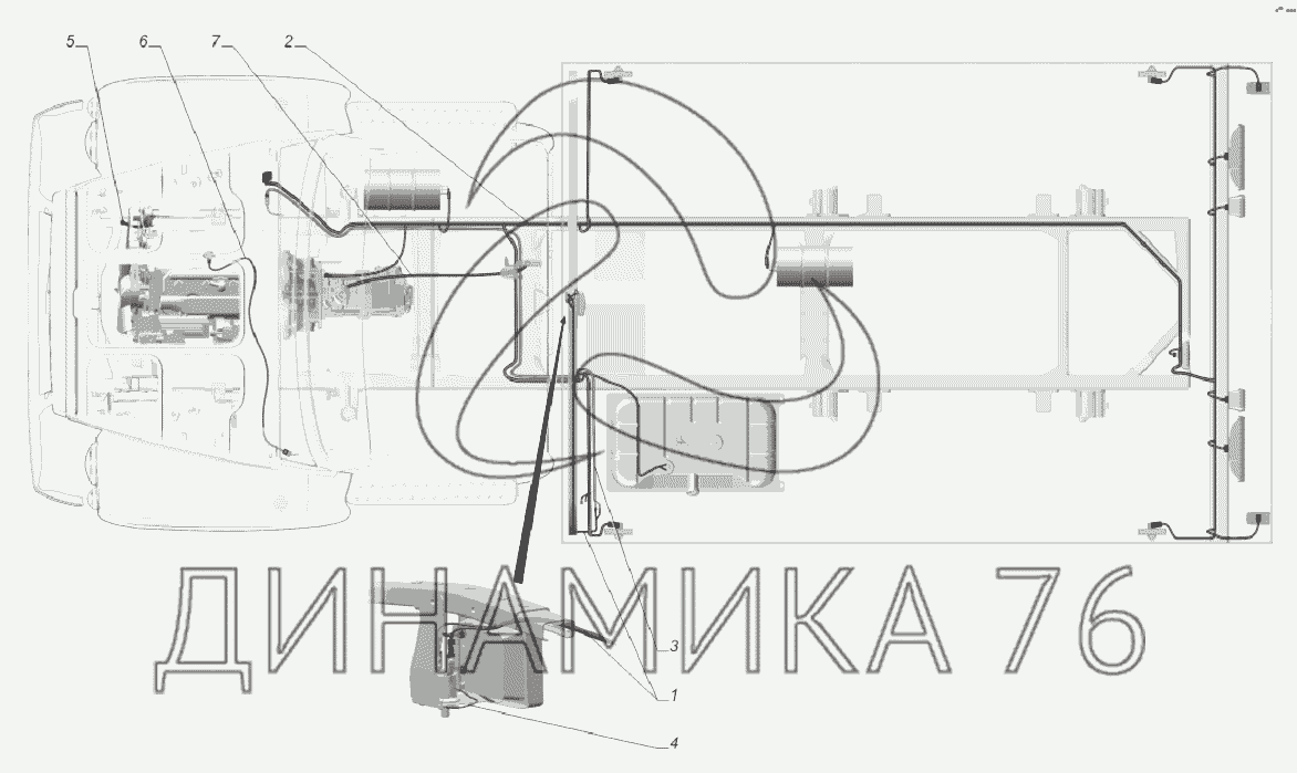 33081-3724001-143. Установка проводов на ГАЗ-33081
