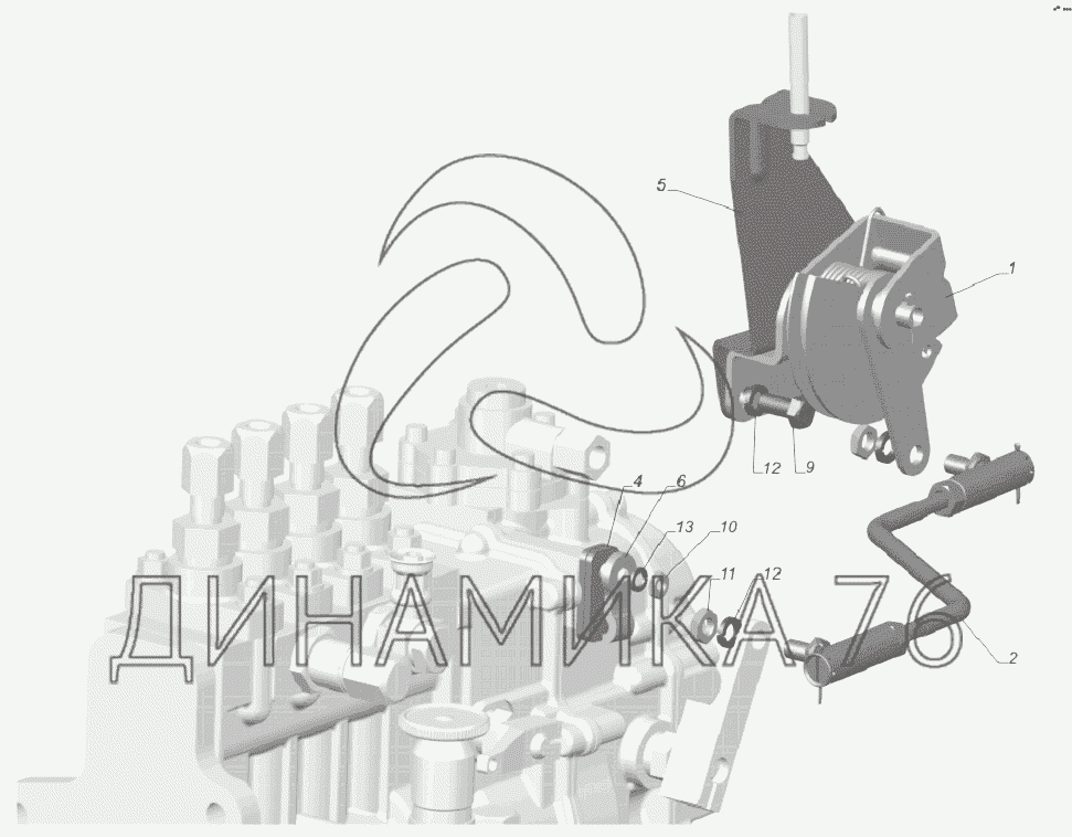 Тормозная система газ 33081