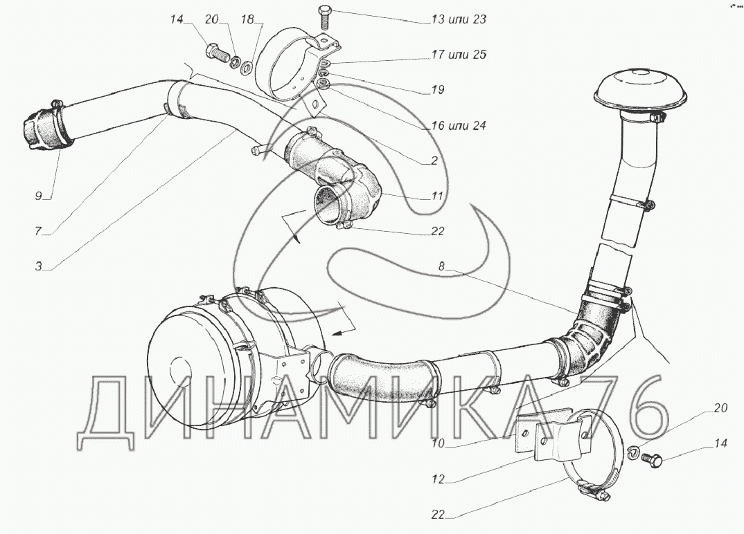 Генератор газ 33081