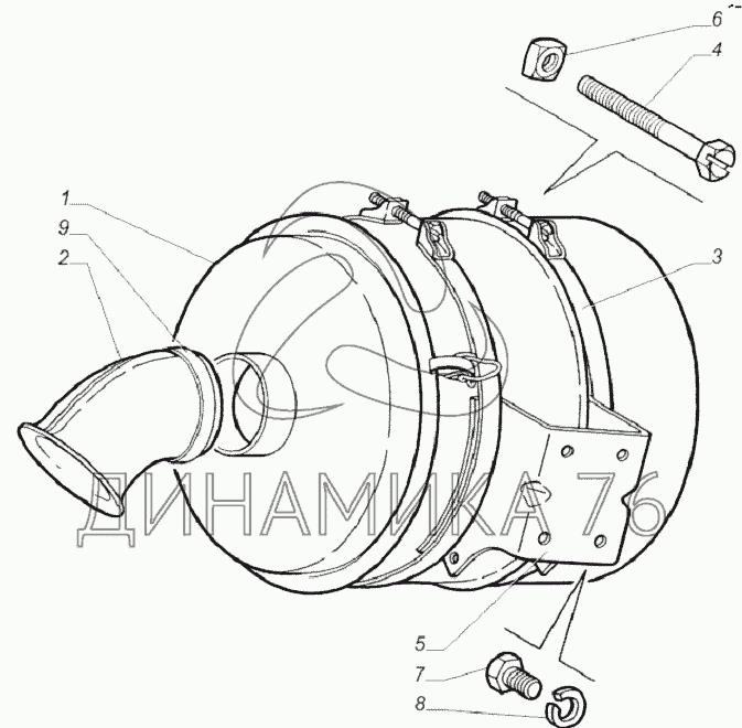 Тормозная система газ 33081