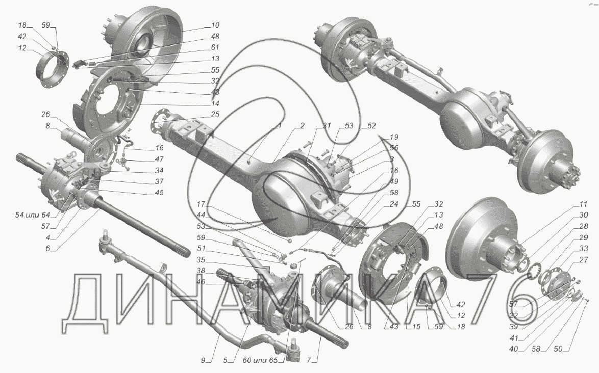 Редуктор 3302 схема