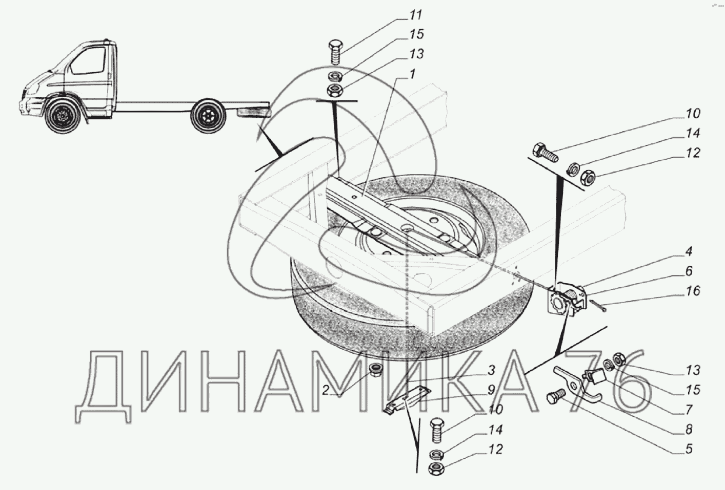 Кпп 33106 валдай схема