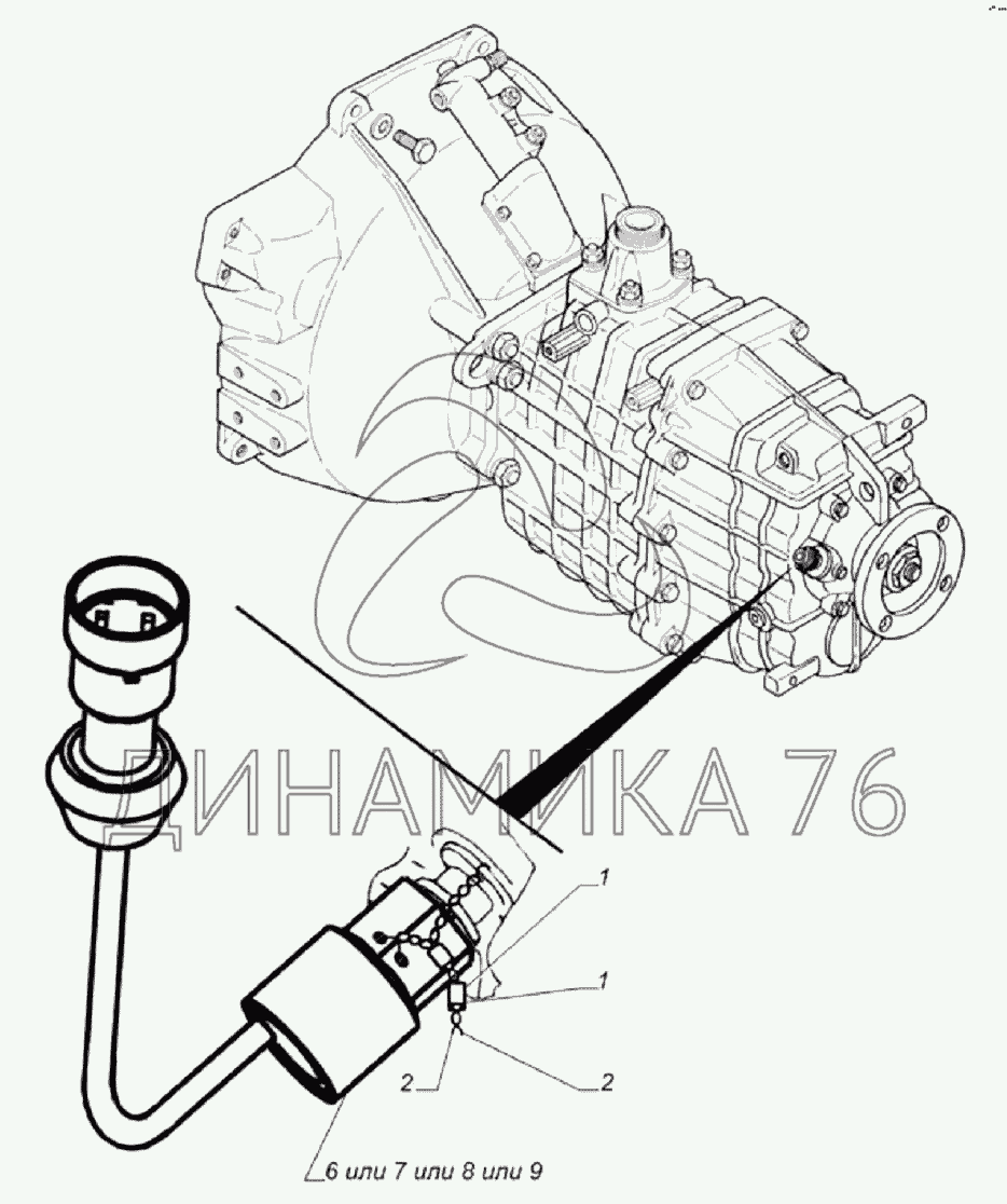 Датчик заднего хода камаз 43118 где находится фото