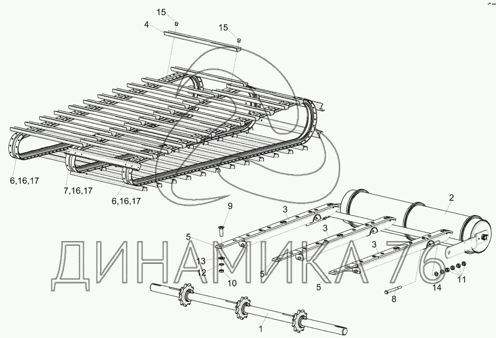 Наклонная камера комбайна дон 1500 схема