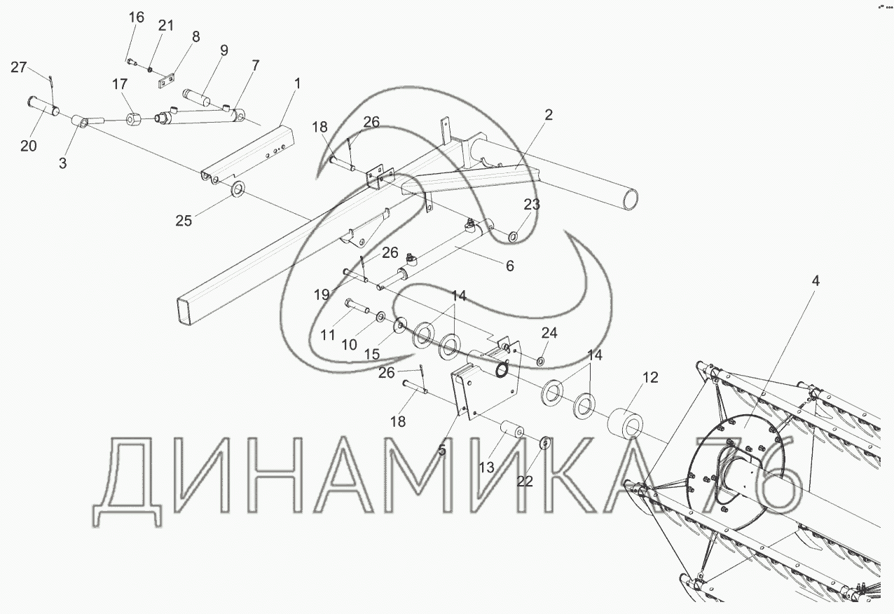 Схема работы мотовила