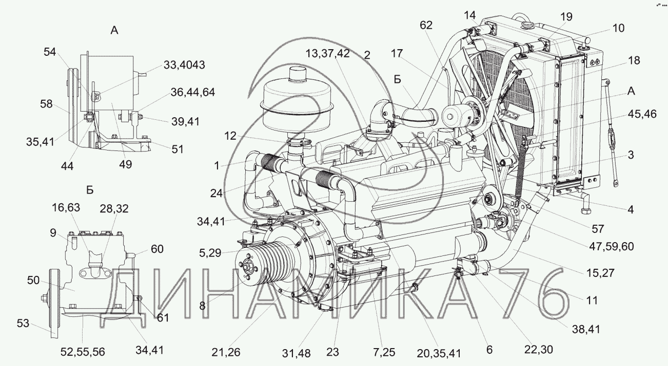 Компрессор ямз 236 схема