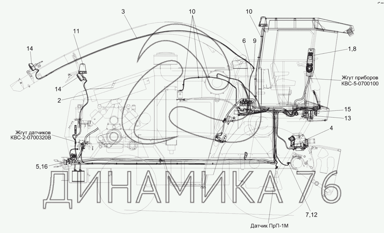 Схема квк 800