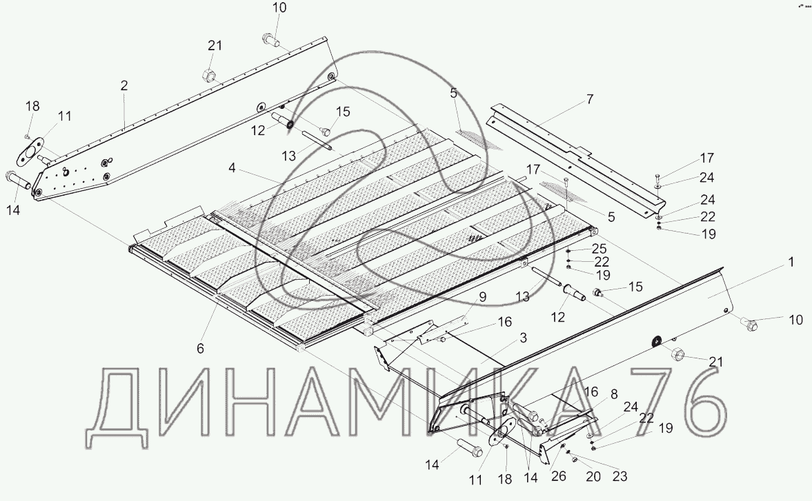 Решетный стан нива