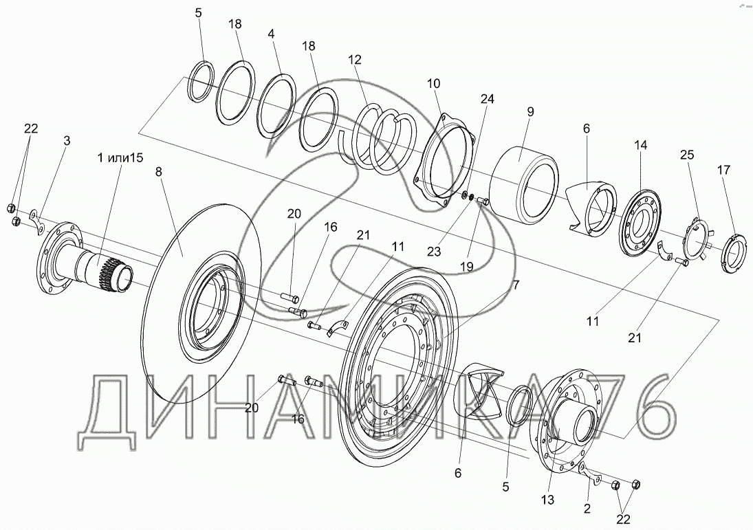 Схема шкивов акрос 530