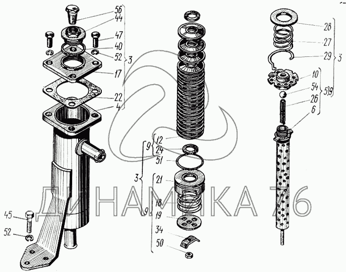 Фильтр кпп т 150 старого образца