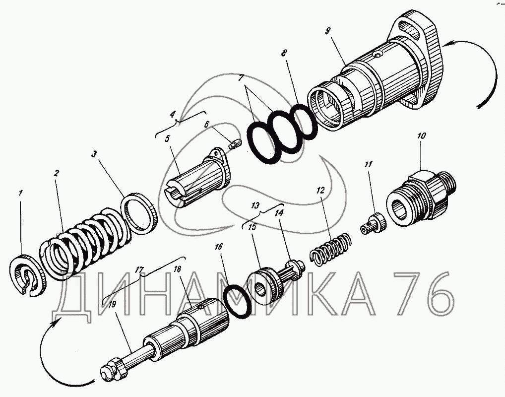 Схема тнвд 324 - 81 фото