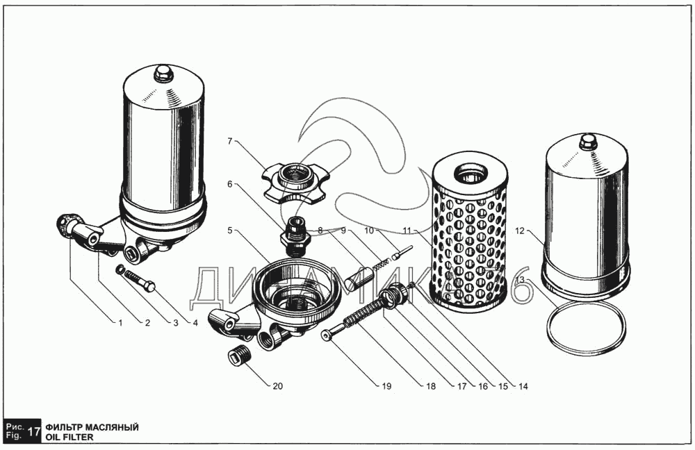 Масляный фильтр на ямз 236 фото