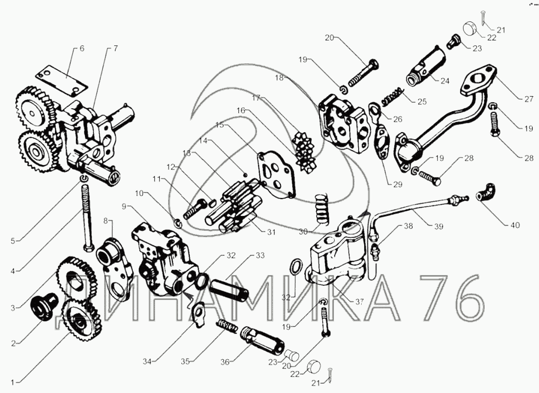 Компрессор ямз 7511 схема - 94 фото