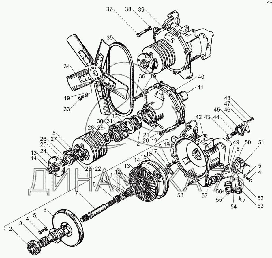 Ямз 240 схема - 81 фото