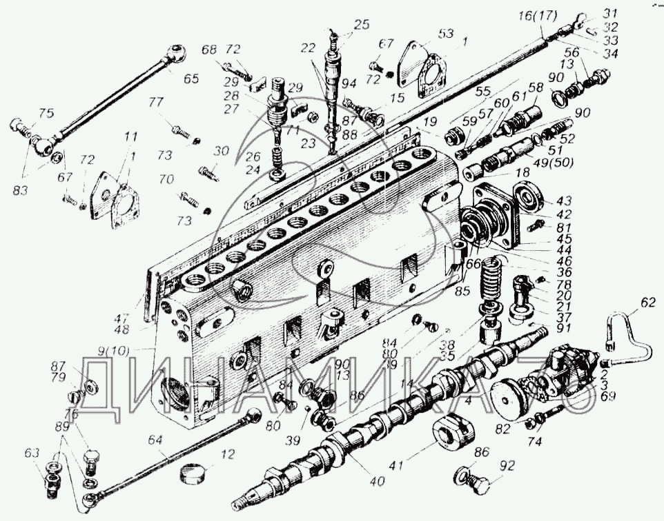 Ямз 240 схема - 81 фото