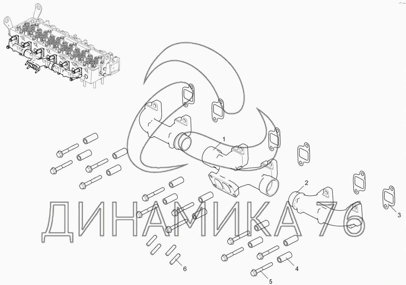 Форсунка ямз 536 схема