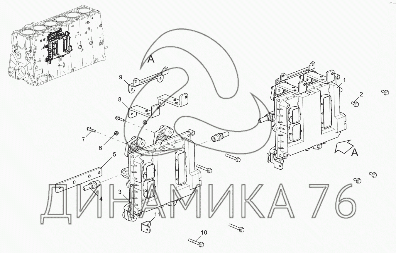 Ямз 536 система охлаждения схема