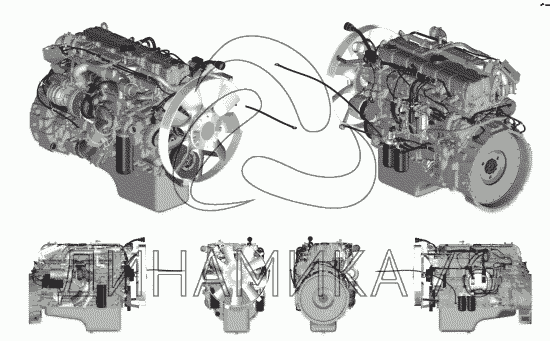 Теплообменник ямз 536 схема