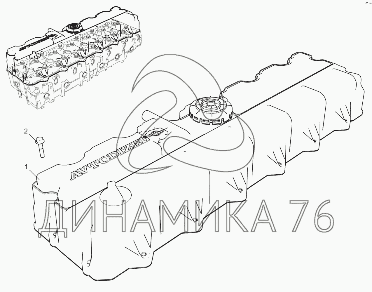 Форсунка ямз 536 схема