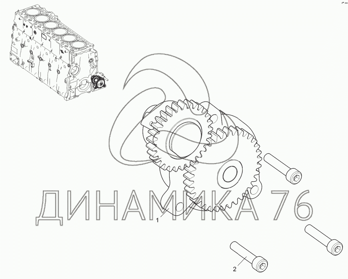 Сервисный модуль ямз 536 схема