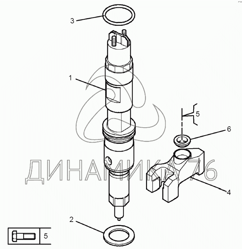 Форсунка ямз 536 схема