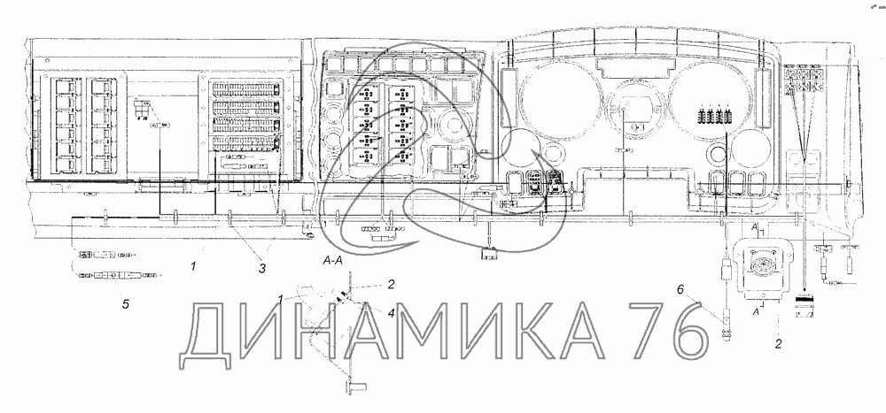 Камаз 4308 предохранители и реле