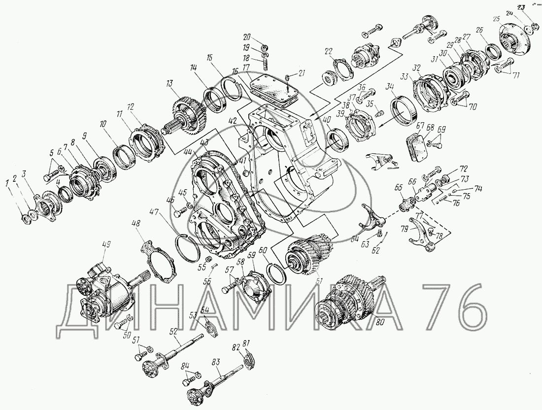 Дифференциал камаз 4310 схема